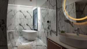 bad mit wanne